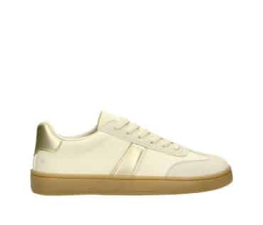 2BB3240101 1385 Off White-Gold PU Sneaker