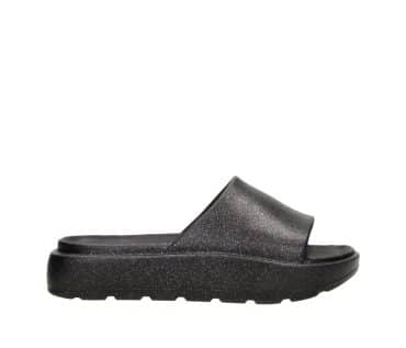 2FP0160701 2100 Black PU EVA Slipper