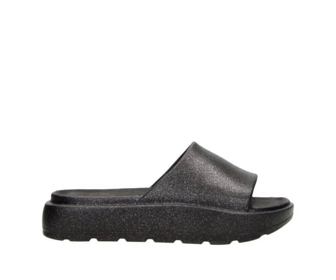 2FP0160701 2100 Black PU EVA Slipper