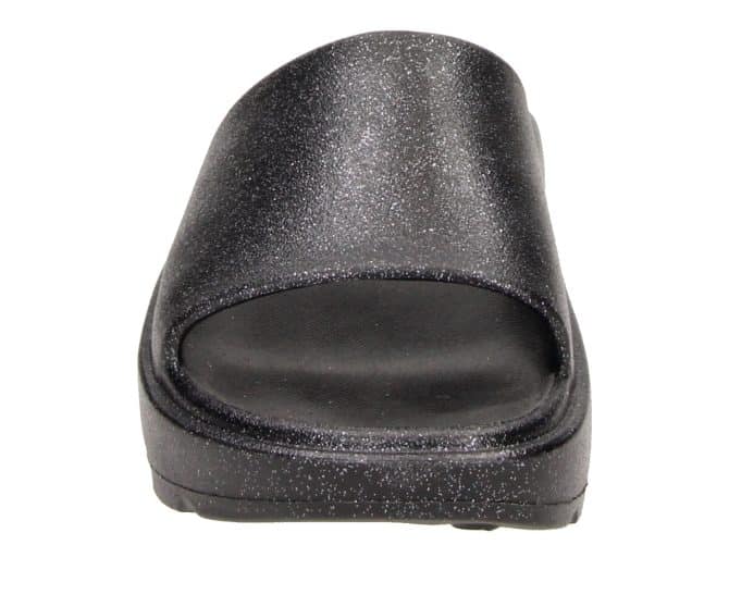 2FP0160701 2100 Black PU EVA Slipper