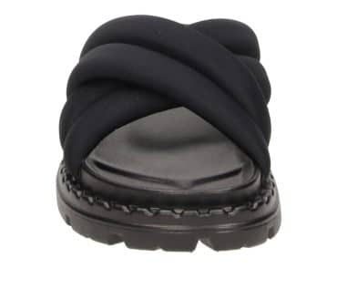 2PT0090703 2100 Black Textile Slipper