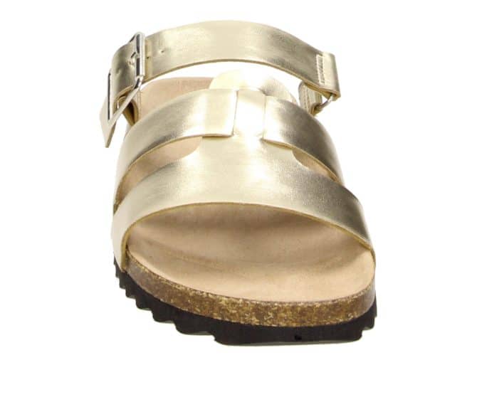 2PT0290701 8500 Gold PU Metallic Sandal