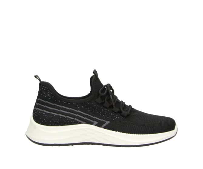 3FS0310102 2151 Black-Grey Textile Flyknit Men's Sneaker