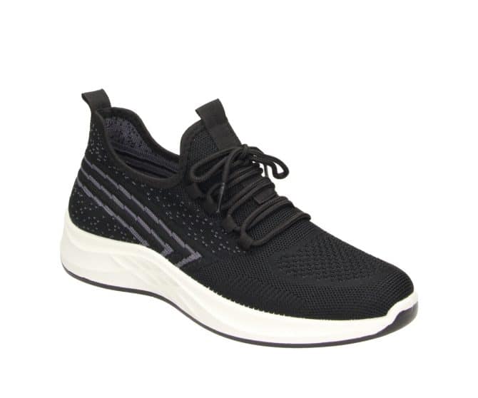 3FS0310102 2151 Black-Grey Textile Flyknit Men's Sneaker