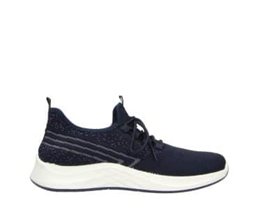 3FS0310102 4151 Navy-Grey Textile Flyknit Sneaker