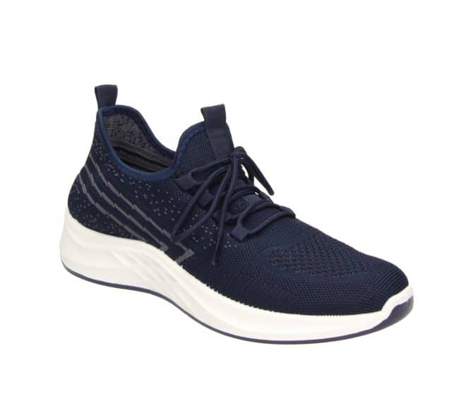 3FS0310102 4151 Navy-Grey Textile Flyknit Sneaker