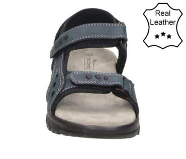 3MG0010801 4100 Navy Leather Men’s Sandal